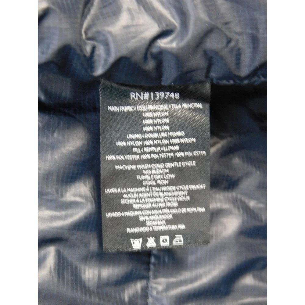 Slate & Stone Men's XL Navy Lightweight Quilted Puffer Coat Jacket